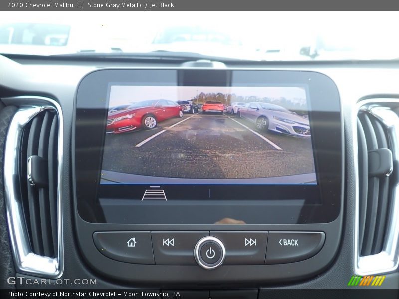 Stone Gray Metallic / Jet Black 2020 Chevrolet Malibu LT