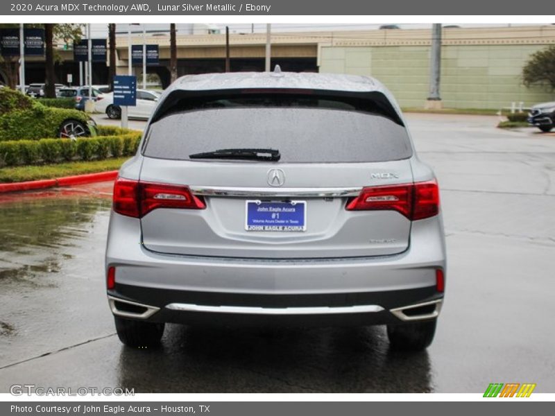 Lunar Silver Metallic / Ebony 2020 Acura MDX Technology AWD