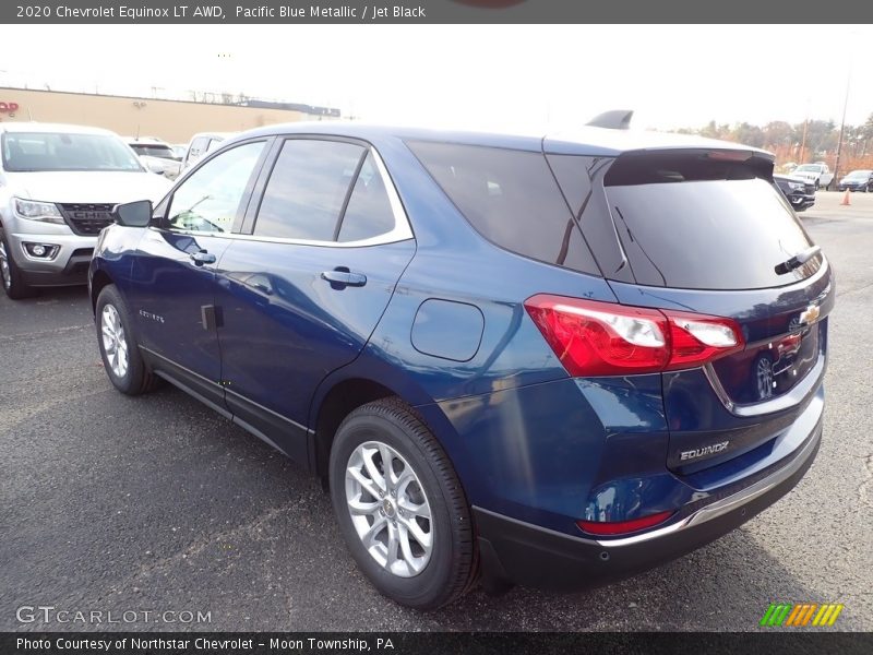 Pacific Blue Metallic / Jet Black 2020 Chevrolet Equinox LT AWD