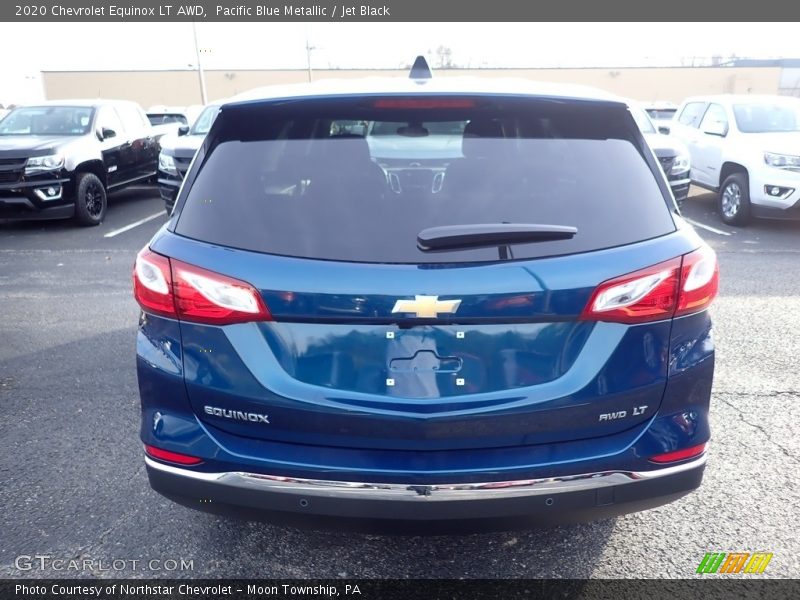 Pacific Blue Metallic / Jet Black 2020 Chevrolet Equinox LT AWD