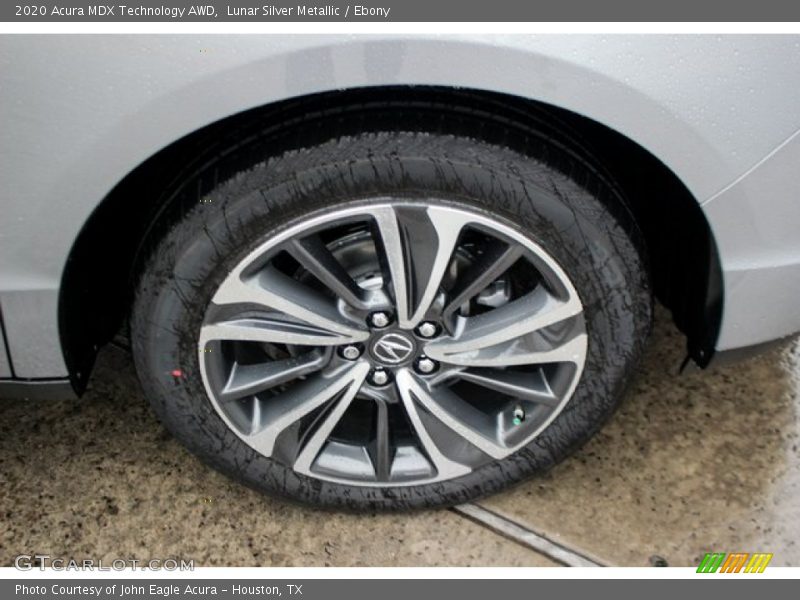 Lunar Silver Metallic / Ebony 2020 Acura MDX Technology AWD