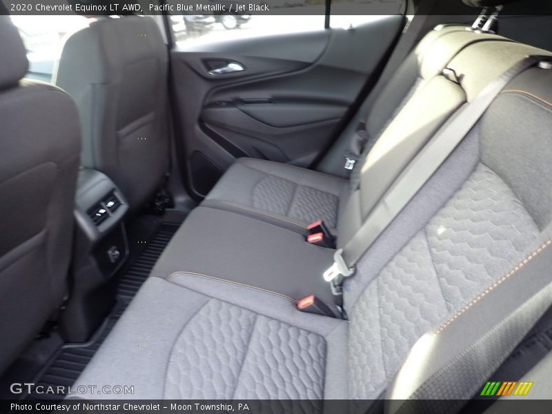 Pacific Blue Metallic / Jet Black 2020 Chevrolet Equinox LT AWD