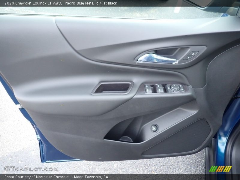 Pacific Blue Metallic / Jet Black 2020 Chevrolet Equinox LT AWD