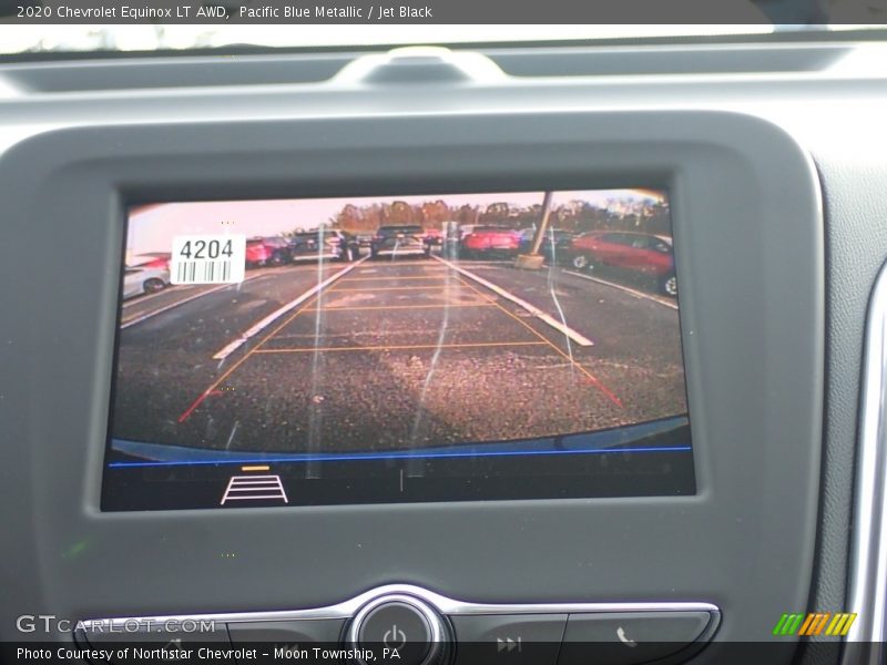 Pacific Blue Metallic / Jet Black 2020 Chevrolet Equinox LT AWD