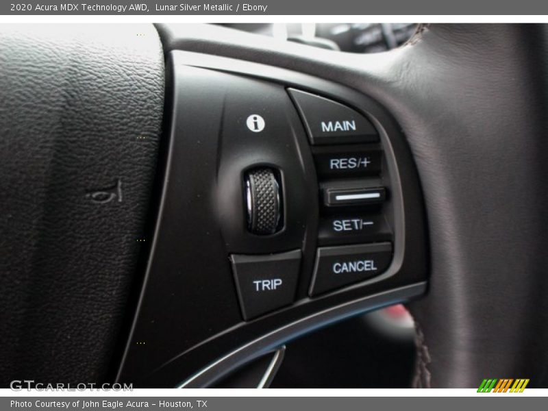 Lunar Silver Metallic / Ebony 2020 Acura MDX Technology AWD