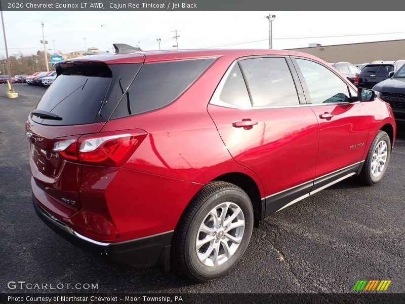 Cajun Red Tintcoat / Jet Black 2020 Chevrolet Equinox LT AWD