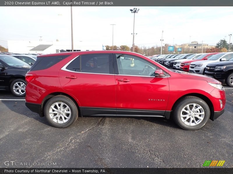Cajun Red Tintcoat / Jet Black 2020 Chevrolet Equinox LT AWD