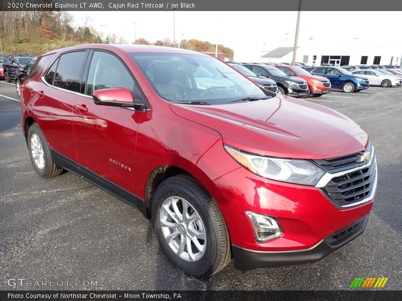 Cajun Red Tintcoat / Jet Black 2020 Chevrolet Equinox LT AWD