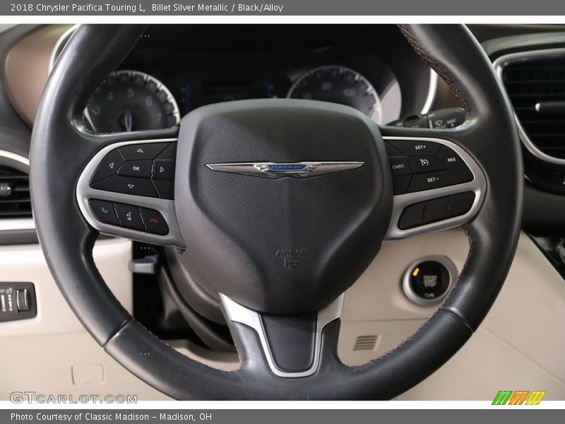 Billet Silver Metallic / Black/Alloy 2018 Chrysler Pacifica Touring L