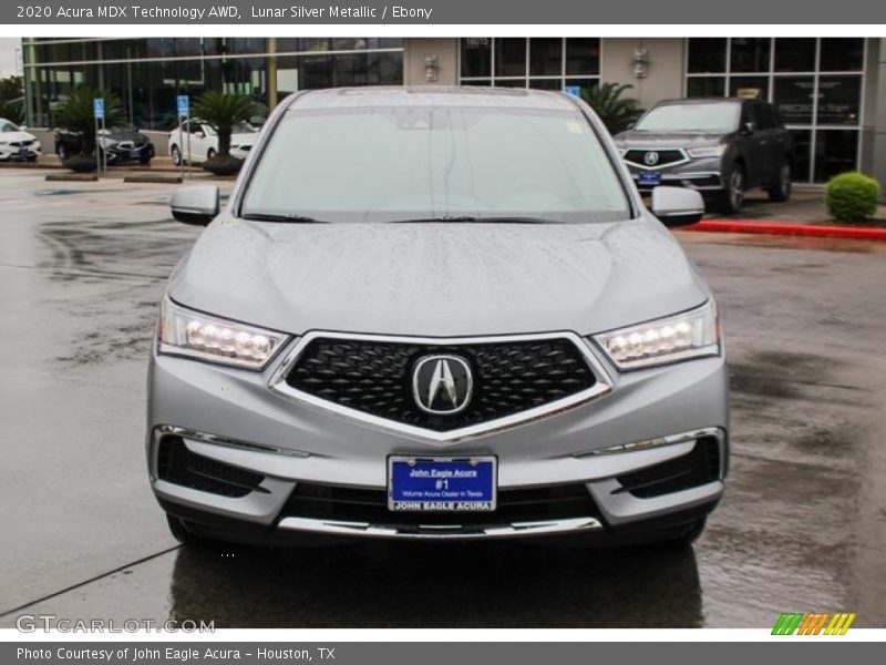 Lunar Silver Metallic / Ebony 2020 Acura MDX Technology AWD