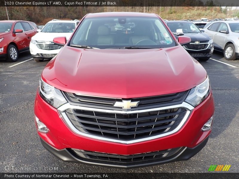 Cajun Red Tintcoat / Jet Black 2020 Chevrolet Equinox LT AWD