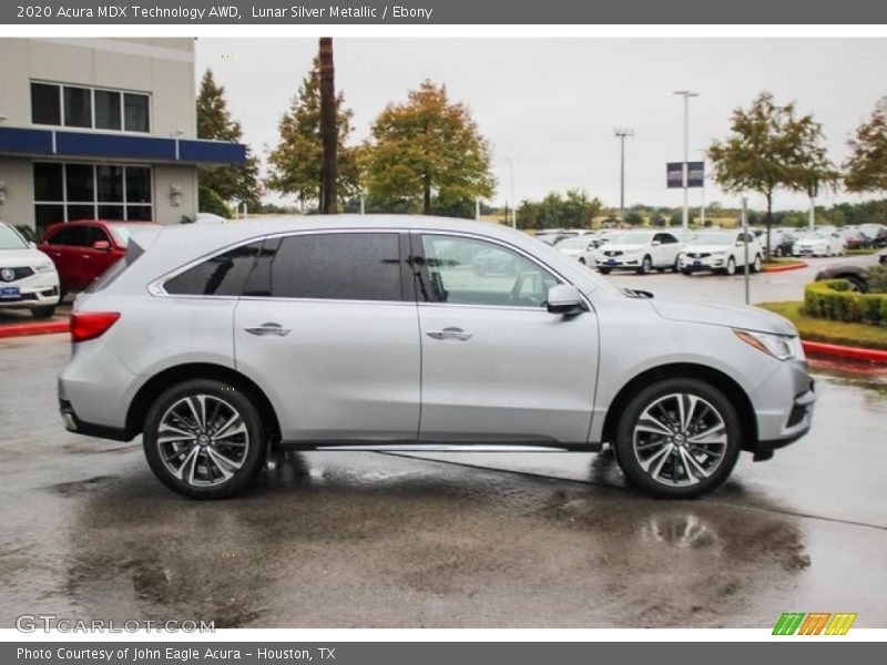 Lunar Silver Metallic / Ebony 2020 Acura MDX Technology AWD