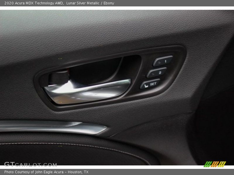 Lunar Silver Metallic / Ebony 2020 Acura MDX Technology AWD