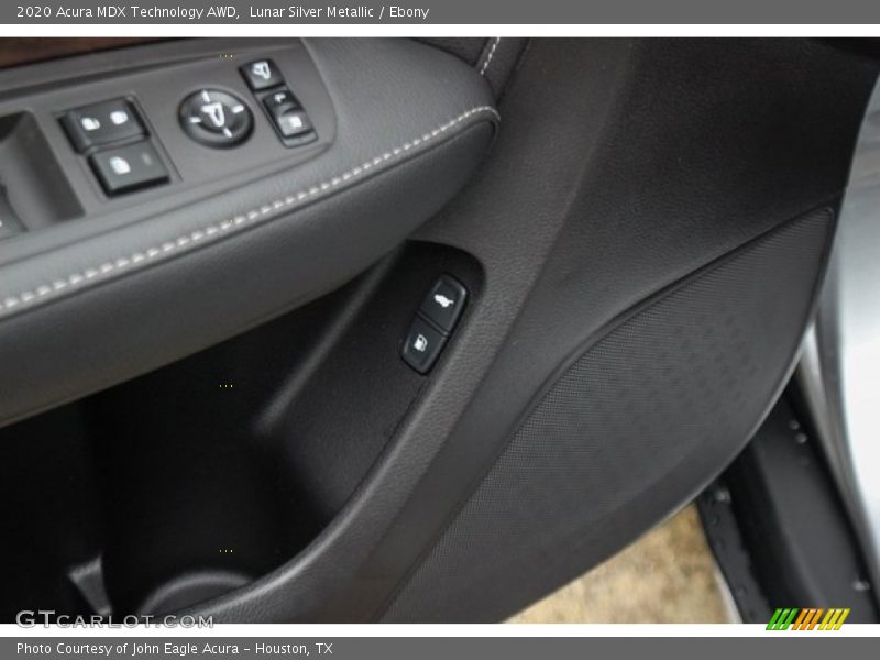 Lunar Silver Metallic / Ebony 2020 Acura MDX Technology AWD