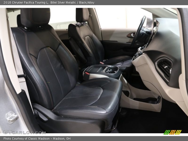 Billet Silver Metallic / Black/Alloy 2018 Chrysler Pacifica Touring L