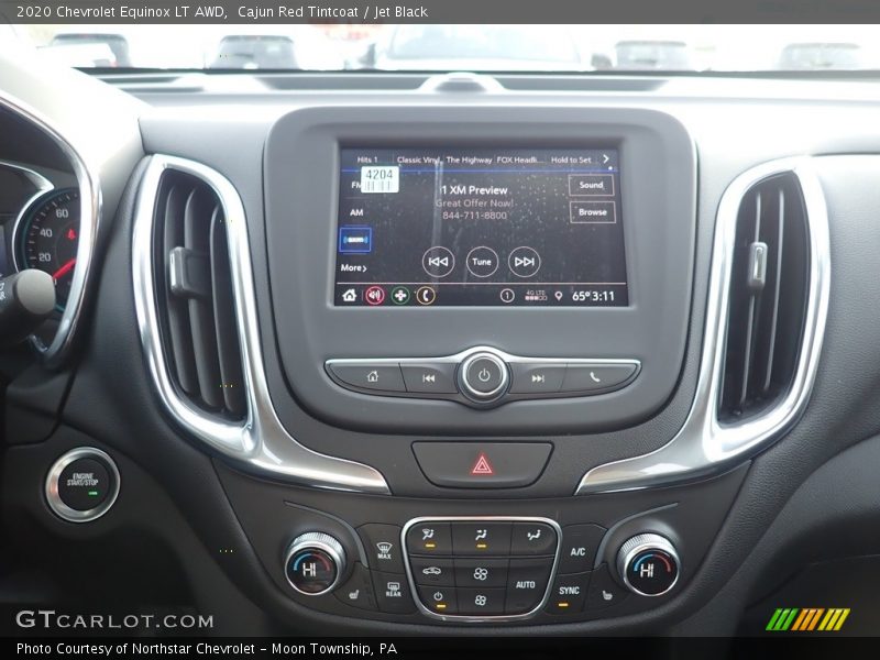 Cajun Red Tintcoat / Jet Black 2020 Chevrolet Equinox LT AWD