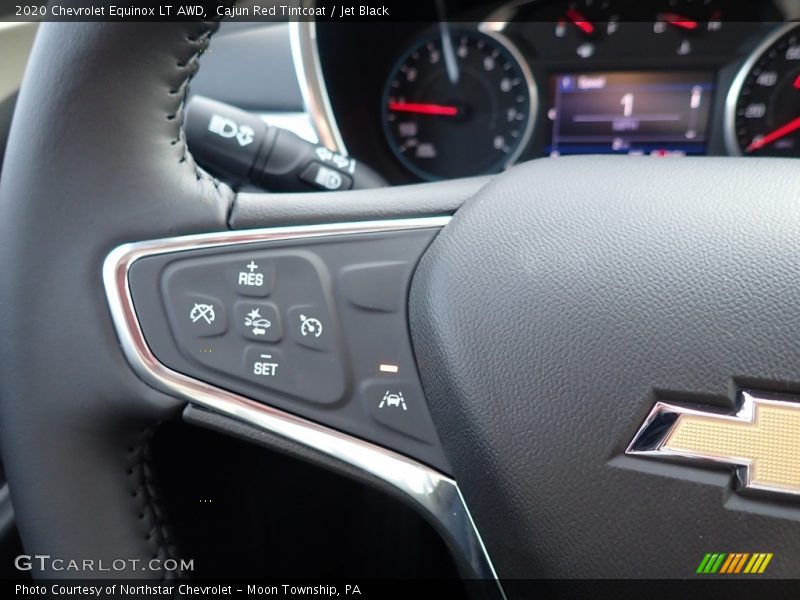 Cajun Red Tintcoat / Jet Black 2020 Chevrolet Equinox LT AWD