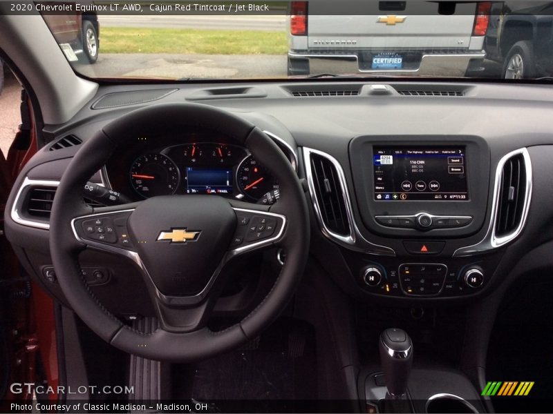 Cajun Red Tintcoat / Jet Black 2020 Chevrolet Equinox LT AWD