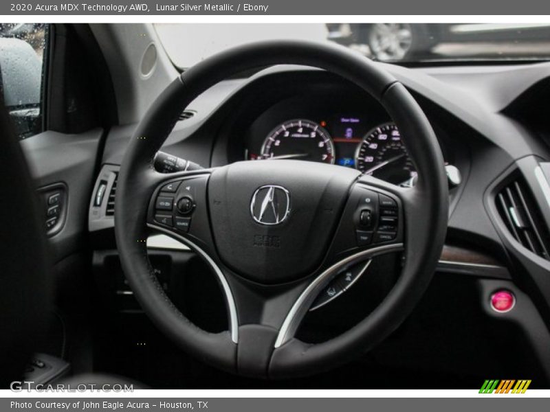 Lunar Silver Metallic / Ebony 2020 Acura MDX Technology AWD