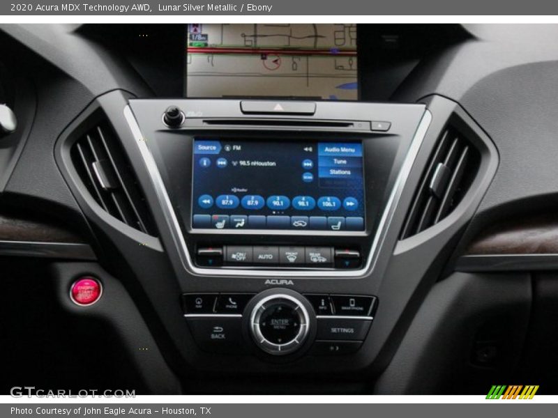 Lunar Silver Metallic / Ebony 2020 Acura MDX Technology AWD