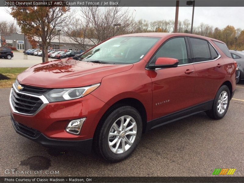 Cajun Red Tintcoat / Jet Black 2020 Chevrolet Equinox LT AWD