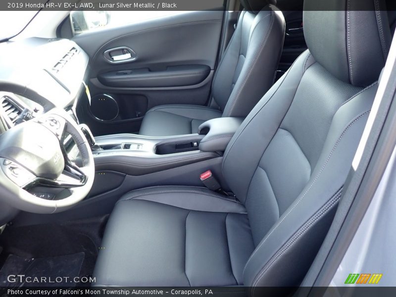 Lunar Silver Metallic / Black 2019 Honda HR-V EX-L AWD