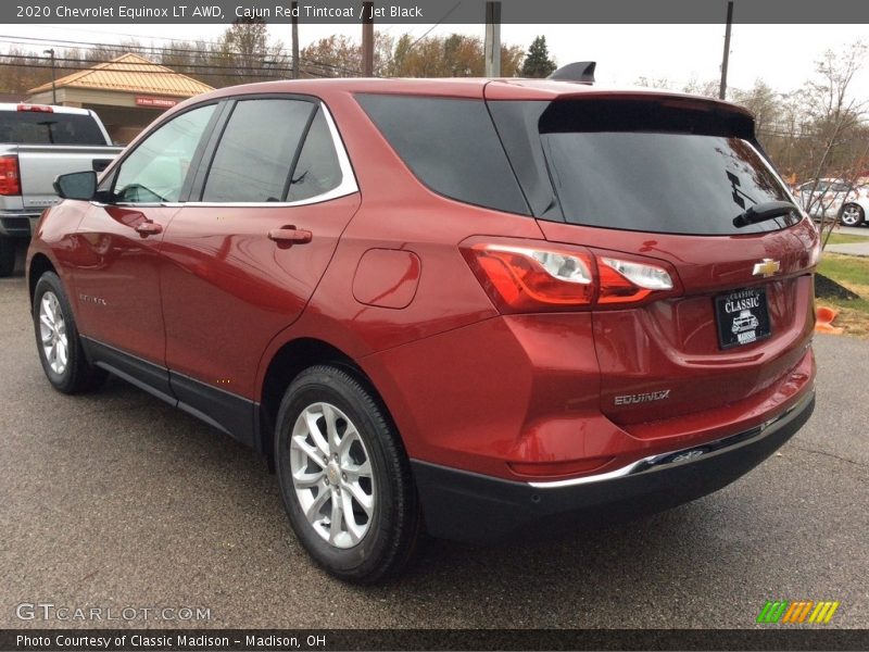 Cajun Red Tintcoat / Jet Black 2020 Chevrolet Equinox LT AWD