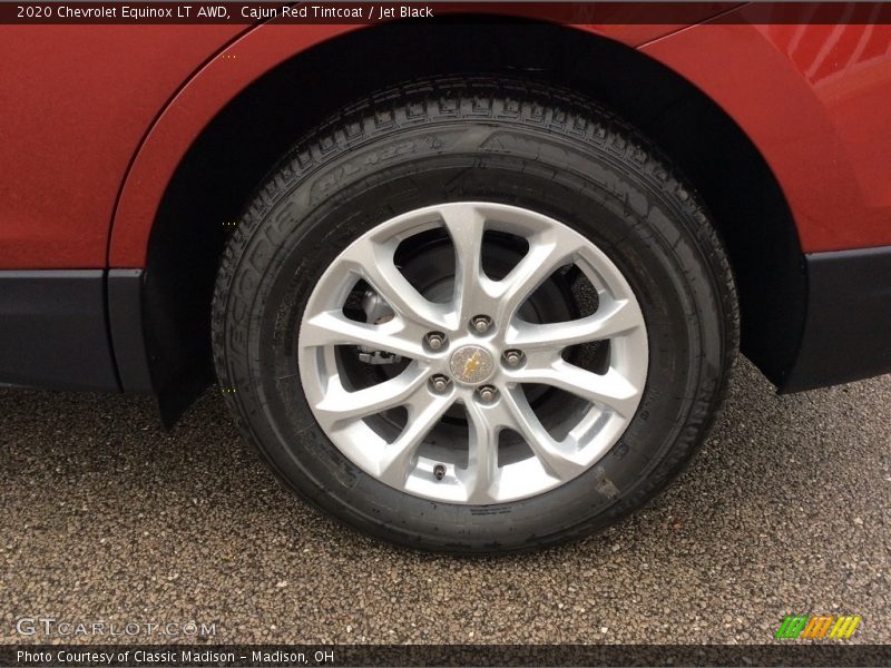 Cajun Red Tintcoat / Jet Black 2020 Chevrolet Equinox LT AWD