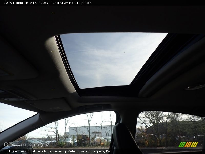 Lunar Silver Metallic / Black 2019 Honda HR-V EX-L AWD