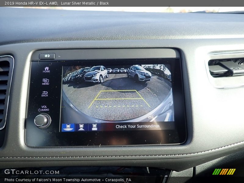 Lunar Silver Metallic / Black 2019 Honda HR-V EX-L AWD