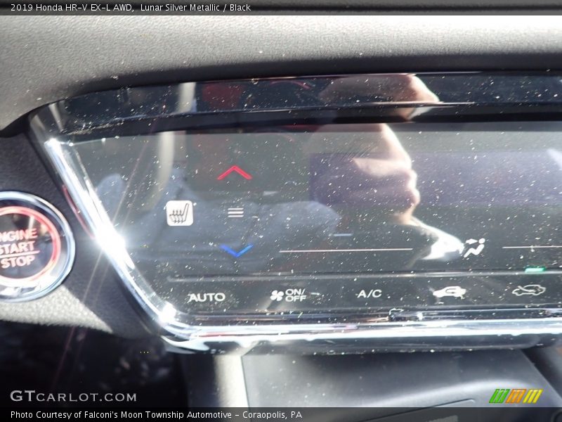 Lunar Silver Metallic / Black 2019 Honda HR-V EX-L AWD