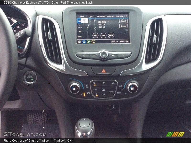 Cajun Red Tintcoat / Jet Black 2020 Chevrolet Equinox LT AWD