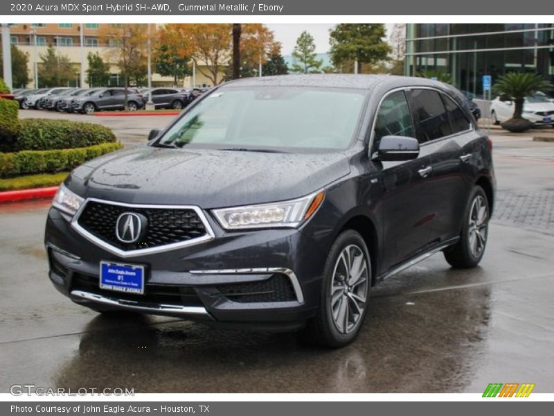 Gunmetal Metallic / Ebony 2020 Acura MDX Sport Hybrid SH-AWD