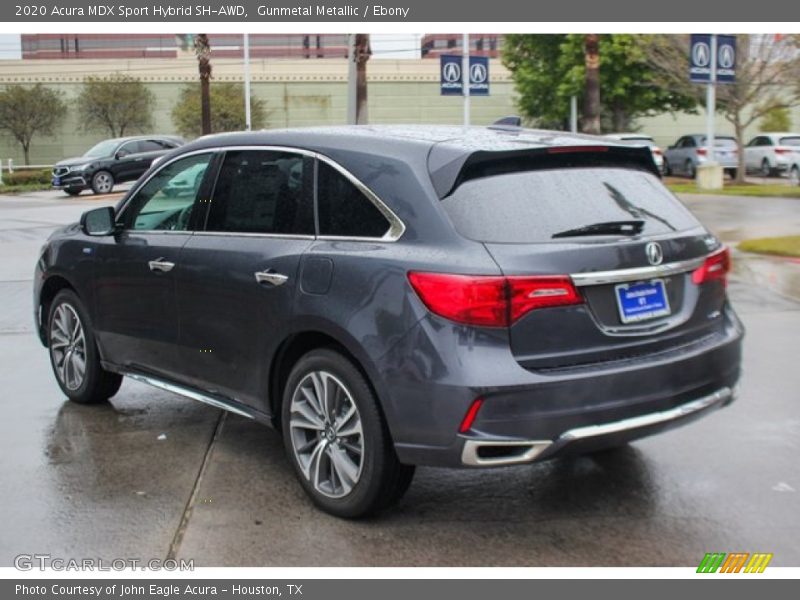 Gunmetal Metallic / Ebony 2020 Acura MDX Sport Hybrid SH-AWD