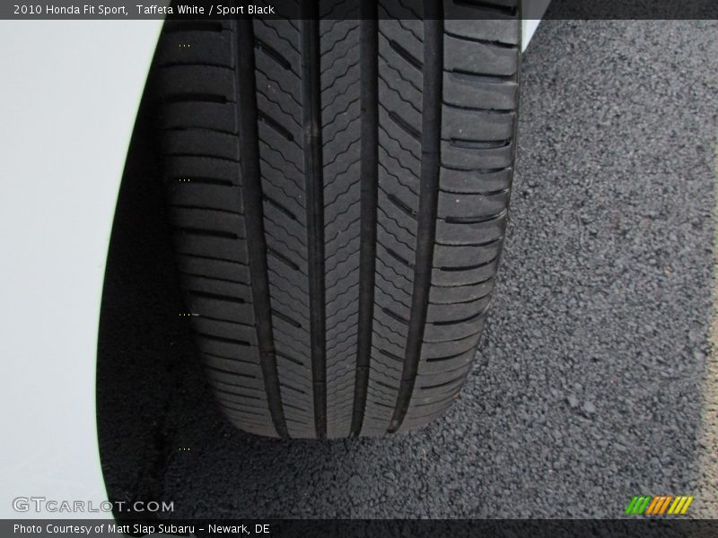 Taffeta White / Sport Black 2010 Honda Fit Sport