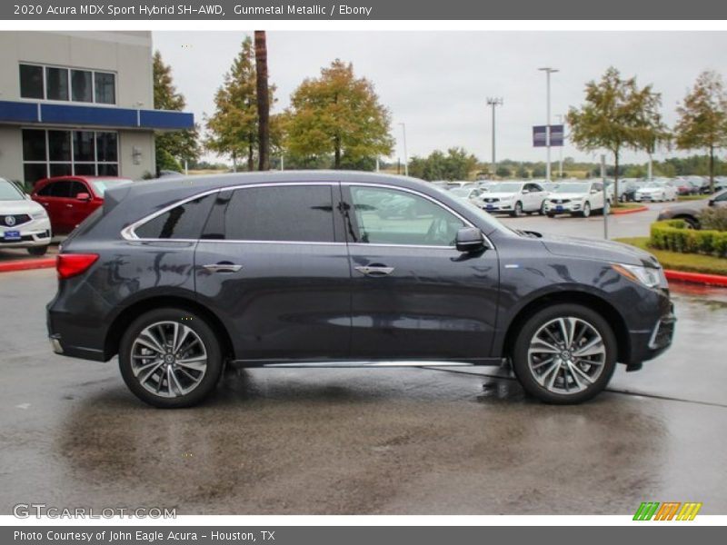 Gunmetal Metallic / Ebony 2020 Acura MDX Sport Hybrid SH-AWD