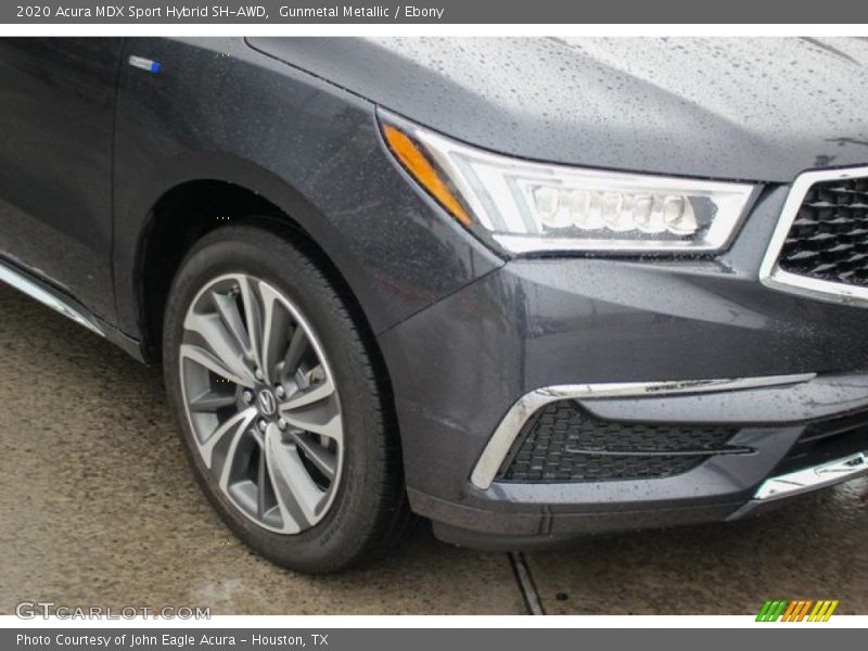 Gunmetal Metallic / Ebony 2020 Acura MDX Sport Hybrid SH-AWD