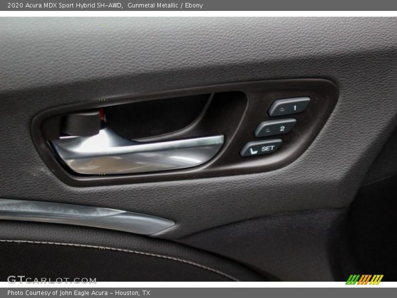 Gunmetal Metallic / Ebony 2020 Acura MDX Sport Hybrid SH-AWD