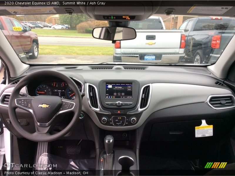 Summit White / Ash Gray 2020 Chevrolet Equinox LS AWD