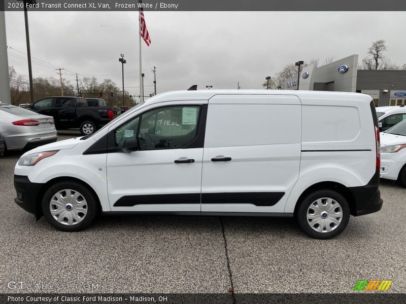 Frozen White / Ebony 2020 Ford Transit Connect XL Van