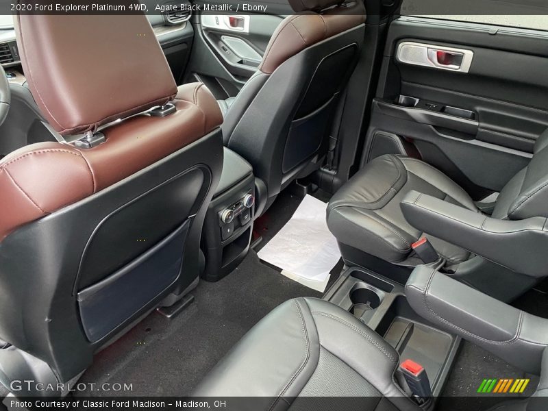 Rear Seat of 2020 Explorer Platinum 4WD