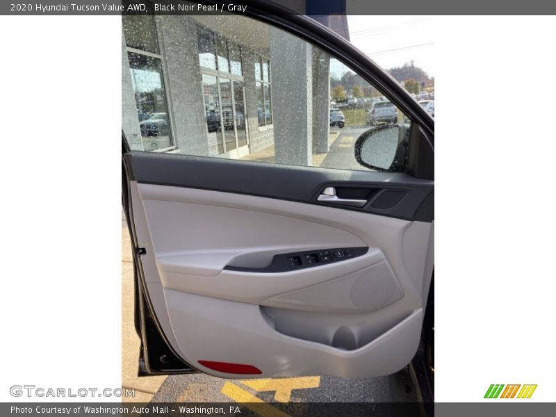 Black Noir Pearl / Gray 2020 Hyundai Tucson Value AWD