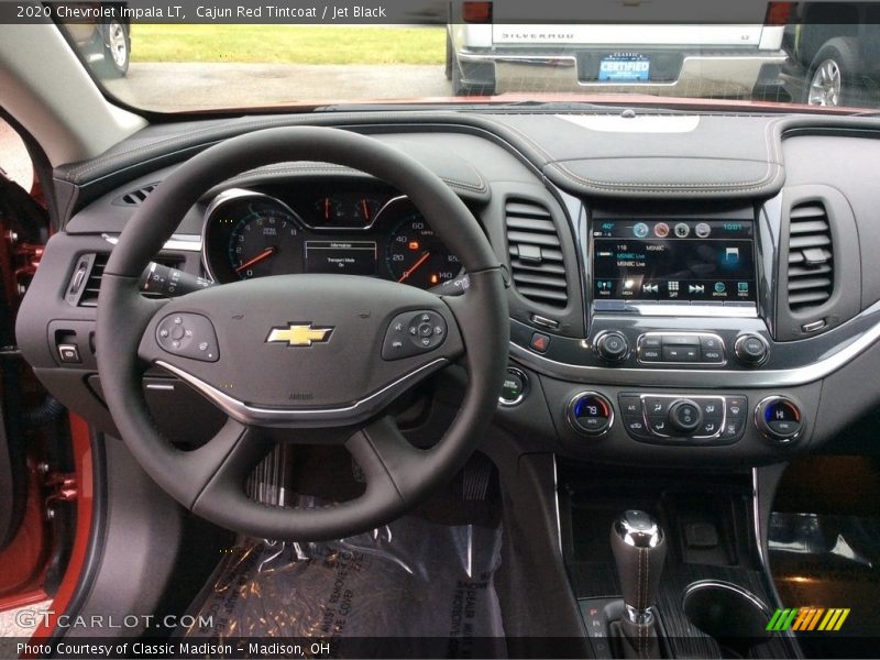 Cajun Red Tintcoat / Jet Black 2020 Chevrolet Impala LT