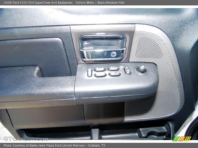 Oxford White / Black/Medium Flint 2008 Ford F150 FX4 SuperCrew 4x4 Badlander