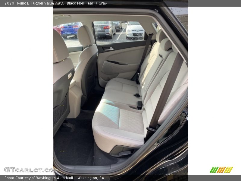 Black Noir Pearl / Gray 2020 Hyundai Tucson Value AWD