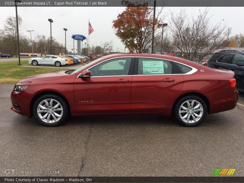 Cajun Red Tintcoat / Jet Black 2020 Chevrolet Impala LT