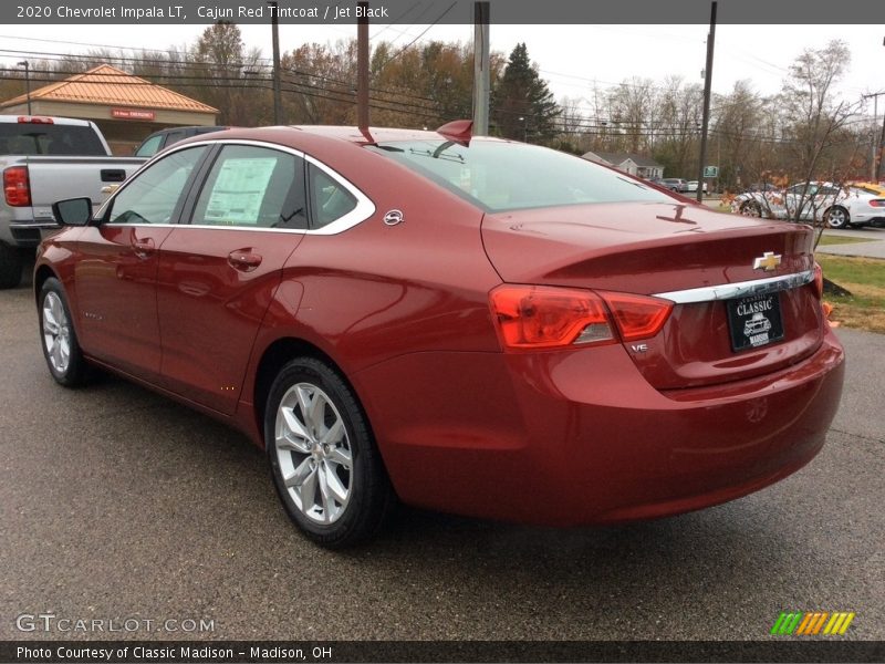 Cajun Red Tintcoat / Jet Black 2020 Chevrolet Impala LT