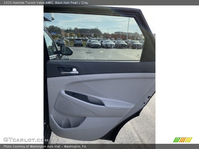 Black Noir Pearl / Gray 2020 Hyundai Tucson Value AWD