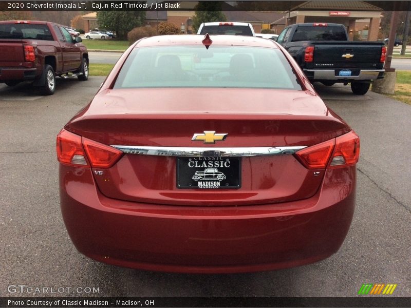 Cajun Red Tintcoat / Jet Black 2020 Chevrolet Impala LT