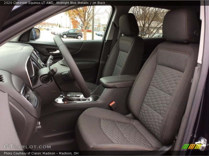 Midnight Blue Metallic / Jet Black 2020 Chevrolet Equinox LT AWD